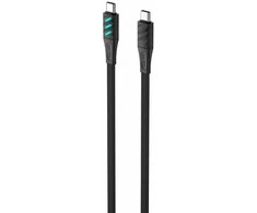 Havit CB6254 – USB Type C į USB Type C įkrovimo laidas, 1 m (juodas)