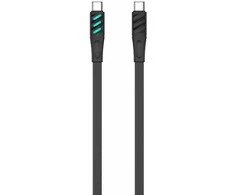 Havit CB6254 – USB Type C į USB Type C įkrovimo laidas, 1 m (juodas)