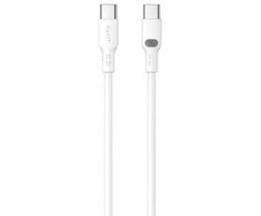 Havit CB6280 - USB Type C į USB Type C laidas, 1 m (baltas)