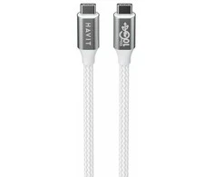 Havit CB6290 - USB Type C į USB Type C laidas, 1 m (baltas/pilkas)