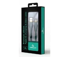 Gembird CC-USB2S-AMCM-1.5M-G USB cable USB 2.0 USB A USB C Žalias