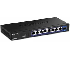 Šakotuvas Trendnet 9-PORT 2.5G UNMANAGED SWITCH - W. 10 G SFP+ PORT