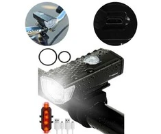 USB LED dviračio žibintas