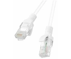 Lanberg 10-Pack Patchcord kat.5e UTP 1.5m balta Fluke Passed