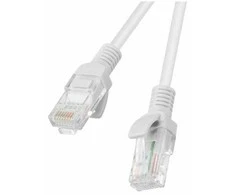 LANBERG PCU6-20CC-0025-S Lanberg Patchcord RJ45 kat. 6 UTP 0,25 m Pilka, 10 vnt