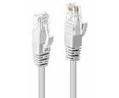 Tinklo Kabelis - LINDY Cat.6 U/UTP Tinklo Kabelis, RJ45, M/M, 250MHz, 5 m, Baltas
