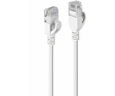 Tinklo Kabelis - LINDY Cat.6A U/FTP LSZH Ultra Slim Tinklo Kabelis, RJ45, M/M, 500MHz, 30AWG, 1 m, Pilkas