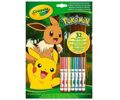 Crayola, Inc. CRAYOLA POKEMON Spalvų ir veiklos rinkinys