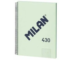 Bloknotas Milan 430 Kolor Žalias