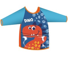 Vaikiška dinozauro mėlynumo tapybos prijuostė