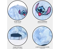 Vaikiška kepurė Stitch Mėlyna (57 cm)