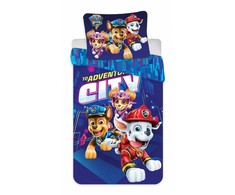 Vaikiška patalynės komplektas „Paw Patrol Adventure City“ 100–135 cm, 40–60 cm