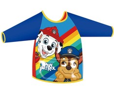 Vaikiška tapybos prijuostė „Paw Patrol“ su vaivorykštės raštu