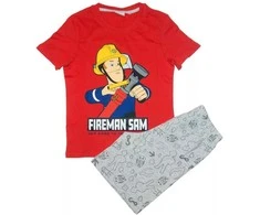 Vaikiška trumpa pižama „Fireman Sam“ 98-128 cm