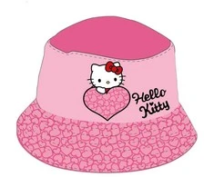 Vaikiška žvejybinė kepurė „Hello Kitty Heart“ 53 cm