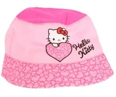 Vaikiška žvejybinė kepurė „Hello Kitty Heart“ 53 cm