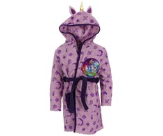 Vaikiškas chalatas „Vienaragis Violetinė Academy“ 5-6 metų vaikams / 110-116 cm