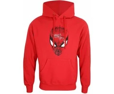 Vaikiškas džemperis su gobtuvu Spider-Man Spider Crest Raudona