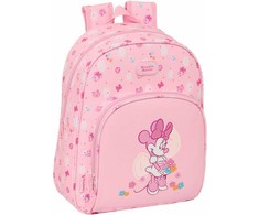 Safta Vaikiškas krepšys Minnie Mouse Baby Rožinė 28 x 34 x 10 cm