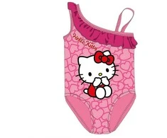 Vaikiškas maudymosi kostiumėlis „Hello Kitty Hearts“, 3-8 metų vaikams