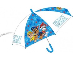 Vaikiškas permatomas pusiau automatinis skėtis „Paw Patrol“ √ò74 cm