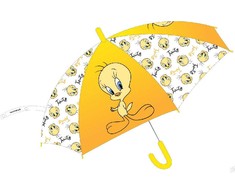 Vaikiškas pusiau automatinis skėtis „Looney Tunes“ √ò74 cm