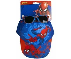 "Spiderman" saulės akiniai ir kepurės rinkinys