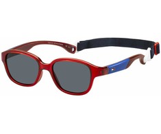 Akiniai TOMMY HILFIGER TH-1499-S-C9A. Akiniai przeciwsłoneczne, Kolor raudona. Dziecko.