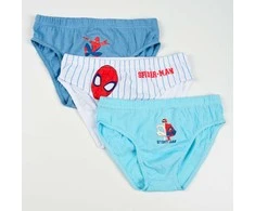 Vaikiški apatiniai, kelnaitės „Spiderman City Swinger“ (3 vnt. pakuotėje), 5-6 metų vaikams, 110-116 cm