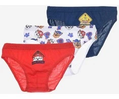Vaikiški apatiniai „Paw Patrol“ (3 vnt. pakuotėje)