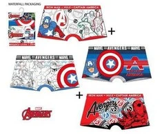 Vaikiški „Avengers“ bokseršortai (2 vnt./pakuotė)