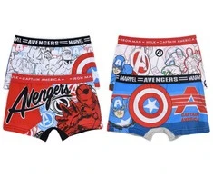 Vaikiški „Avengers“ bokseršortai (2 vnt./pakuotė)