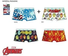 Vaikiški „Avengers“ boksininkų šortai, 2 vnt. pakuotėje