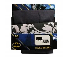 Vaikiški „Batman“ bokseršortai (2 vnt. pakuotė), 6/8 metų