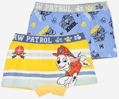 Vaikiški bokseršortai „Paw Patrol“ (2 vnt. pakuotėje), 4/5 metų vaikams