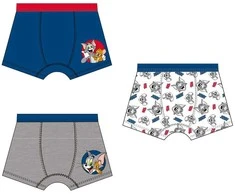 Vaikiški bokseršortai „Tom and Jerry“, 3 vnt. pakuotėje, 122/128 cm