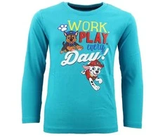 Vaikiški ilgomis rankovėmis marškinėliai „Paw Patrol Work Play“, 98–128 cm