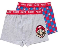 Vaikiški „Super Mario“ bokseršortai, 2 vnt. pakuotėje, 12 metų