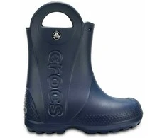 Kalosze vaikams Crocs Handle Rain Boot Kids tamsiai mėlyna 12803 410 (30-31)