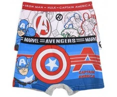Vaikiškos „Avengers“ bokserinės trumpikės (2 vnt. pakuotėje), 6/8 metų