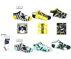 Vaikiškos „Batman“ kojinės be matomumo, 23–34 cm