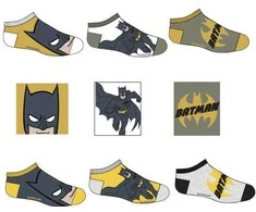 Vaikiškos kojinės su žemu kirpimu Batman 23-34