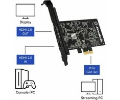 Ausinės AVerMedia vidinė vaizdo įrašymo plokštė (61GC571000BF)