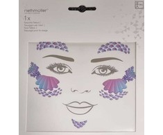Vakarėlio veido tatuiruotė