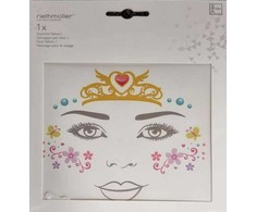 Vakarėlio veido tatuiruotė