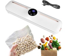 Maisto vakuumavimo aparatas su 10 maišelių, 120W