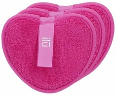 Ilu Discos Desmaquillantes Corazón Rosa 3 U