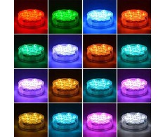 Povandeninis šviestuvas baseinui su 10 LED, RGB, IP68