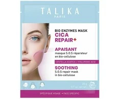 Talika BIO ENZYMES MASK CICA REPAIR+ RAMINAMOJI drėkinimą skatinanti SOS atkuriamoji kaukė 20 g