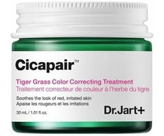 Dr. Jart+ Cicapair Tiger Grass Color Correcting Treatment intensyvaus poveikio kremas nuo odos raudonio, 30 ml